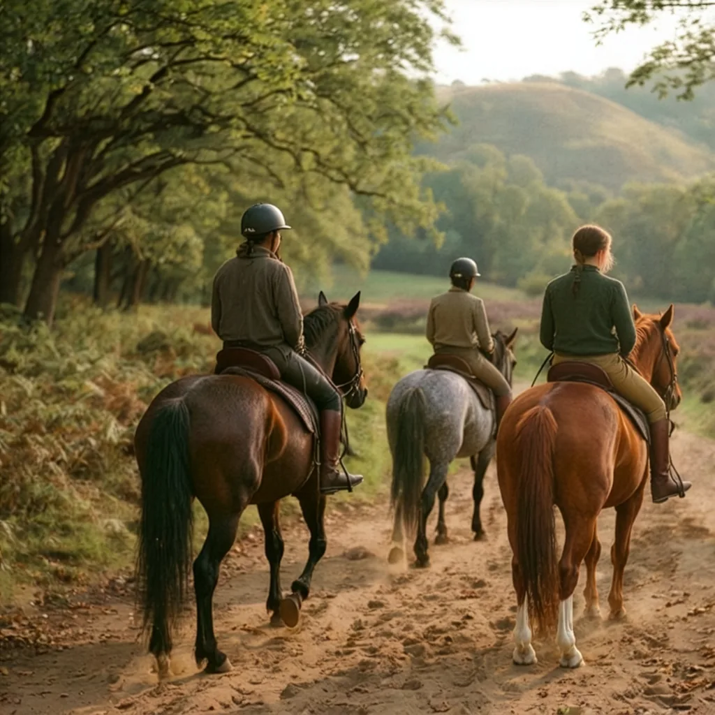 Balade à cheval en Haute-Vienne, autour de Bellac