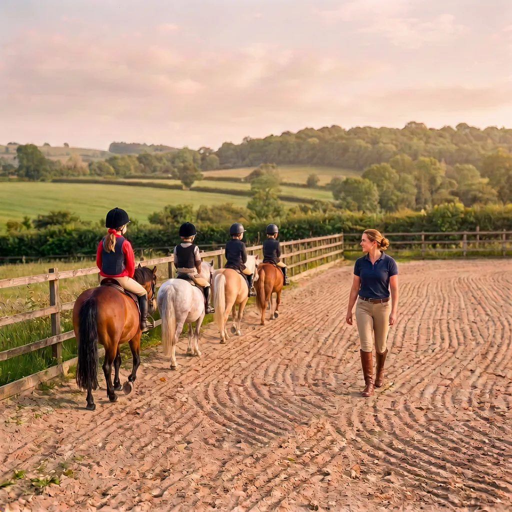Cours de poney à Bellac, Haute-Vienne